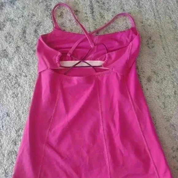 Lululemon Women's Pink Dancing Warrior Tank 6 - Picture 8 of 12